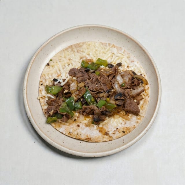 Philly Cheesesteak Quesadilla 10".