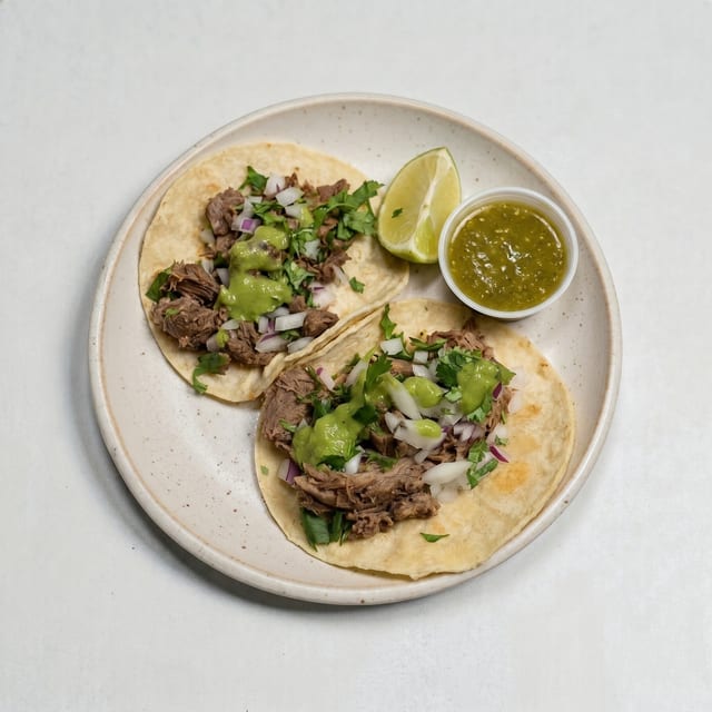 Lengua Taco / Beef Tongue (2).