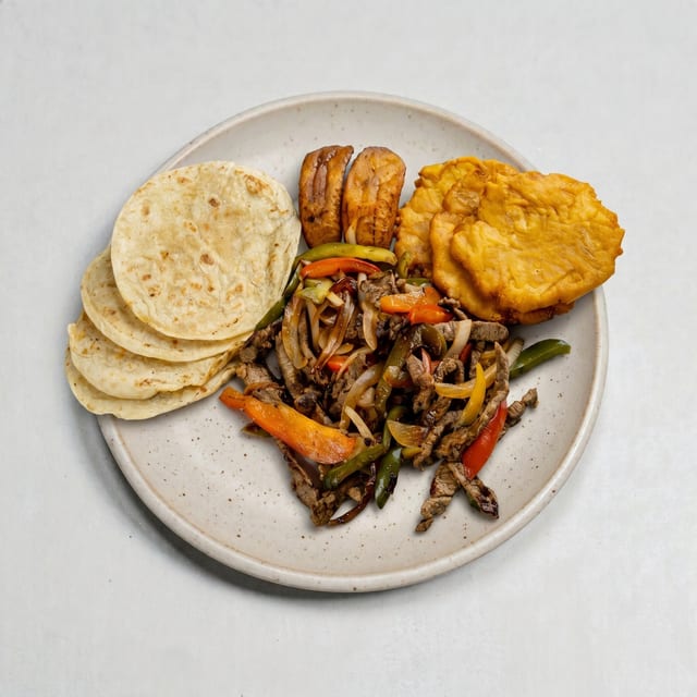 Skirt Steak Fajita.